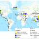 The seven “pinch points” identified in the new study, along with associated hazards and impacts. Lahars is a fancy term for destructive mudslides.